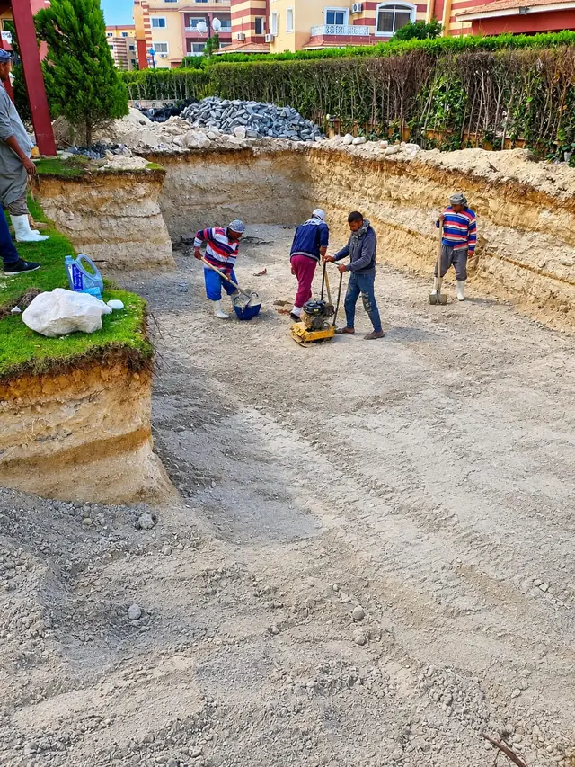 Excavation and site preparation