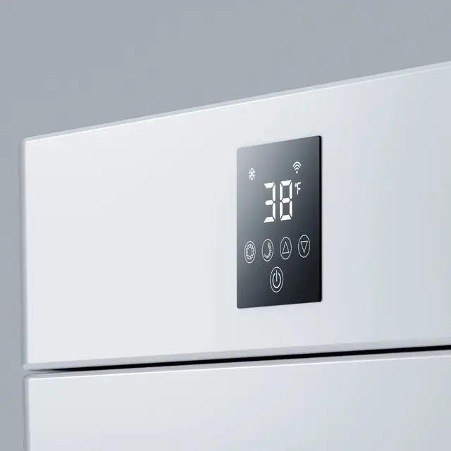 Digital panel for precise water-temperature control